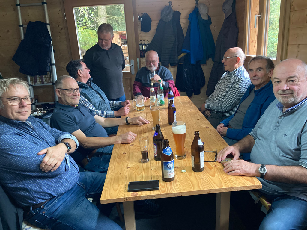 In der Hütte